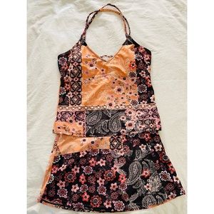 Tankini Set with Skirt